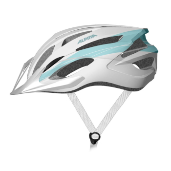 Kask rowerowy ALPINA MTB17 biało-jasnoniebieski 54-58