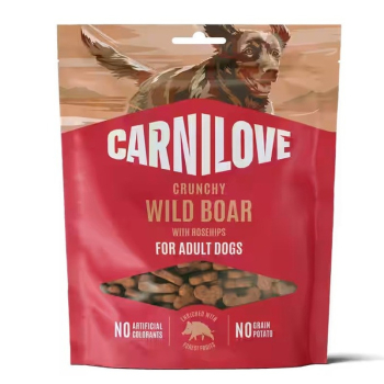 CARNILOVE Dog CRUNCHY Snack Wild Boar with Rosehips 200 g