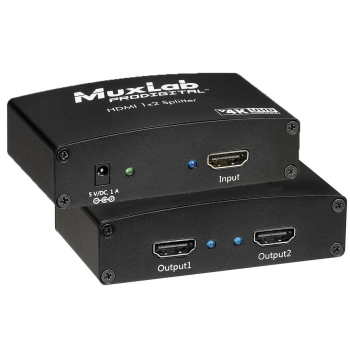 MUXLAB SPLITTER HDMI 1X2, UHD-4K (500423)