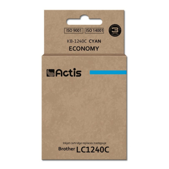 Actis KB-1240C Tusz (zamiennik Brother LC1240C/LC1220C; Standard; 19 ml; niebieski)