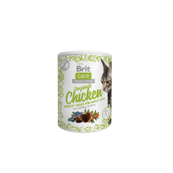 Brit Care Cat Snack Superfruits Chicken - przysmak dla kota - 100 g