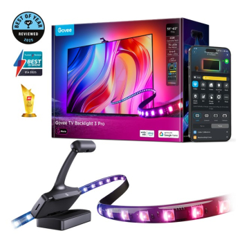 Govee R2A81 Three-camera TV Backlight 75-85inches | Taśma LED | podświetlenie dla TV 75-85 cali, RGBWWIC, Wi-Fi+Bluetooth