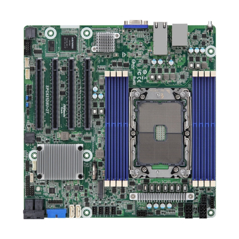 Płyta główna ASRock SPC621D8U-2T 1x LGA4189 Intel Xeon Scalable 3gen C621A (8xDIMM, SATA, 1xM.2, 2x10GbE, IPMI)