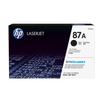 HP 87A oryginalny wkład z czarnym tonerem LaserJet