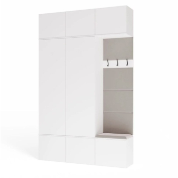 GARDEROBA HAGA III 2SZ1W BIEL