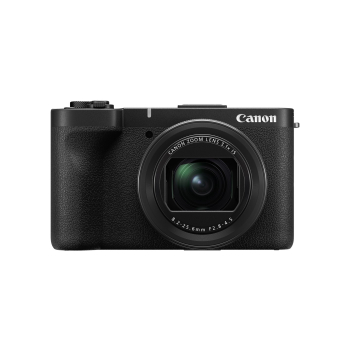 Aparat Canon PowerShot V1 22 MP z zoomem optycznym 3,1x, stabilizatorem obrazu, maks. ISO 32000, ekranem 1,4", nagrywaniem wideo, kolor czarny
