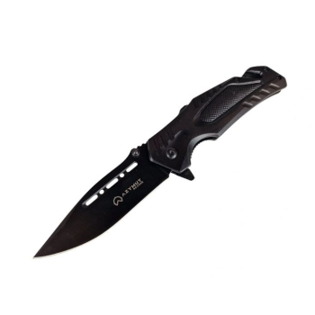 Nóż ratowniczy AZYMUT Rescue +przecinak pasów +zbijak szyb +pokrowiec