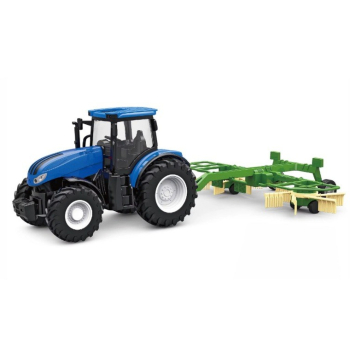 Amewi Toy Traktor mit Kreiselschwader zdalnie sterowany model Silnik elektryczny 1:24