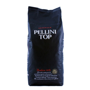Kawa Pellini Top 100% Arabica 1 kg, Ziarnista