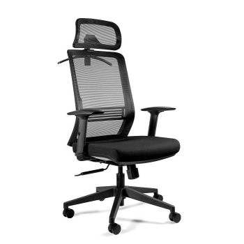 Fotel biurowy UNIQUE ASOS 986A-1 czarny