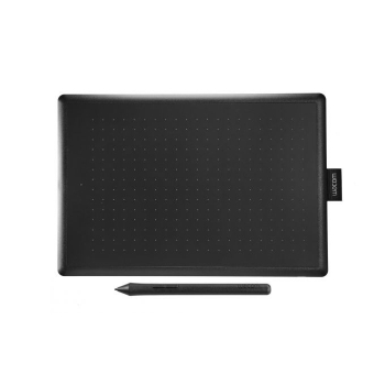 Tablet graficzny Wacom One by Medium Czarny, Czerwony 2540 lpi 216 x 135 mm USB