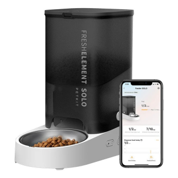 PETKIT 1 karmnik / pojnik dla psa lub kota Kopolimer akrylonitrylo-butadieno-styrenowy (ABS) Szary Uniwersalne Automatyczne karmidło dla zwierząt