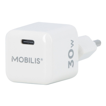 Mobilis 001383 ładowarka do urządzeń przenośnych Uniwersalne Biały Prąd przemienny Szybkie ładowanie Wewnętrzna