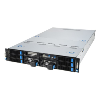 ASUS Rack 2U ESC4000A-E11-SKU1/2200W(1+1) AMD EPYC 1x LGA 4094 (SP3) 280W 8xDDR4 3200 8x3.5"/2.5" SATA/SAS*+2NVME 2 Intel i350 1Gb x2 4 Double Deck 7