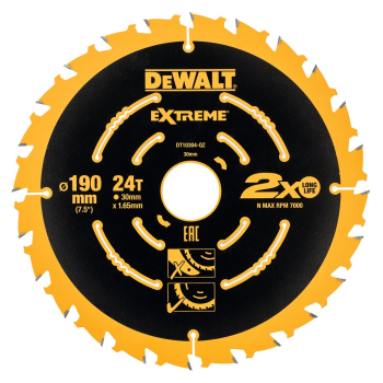 DeWALT DT10399-QZ ostrze do piły tarczowej 1 szt.
