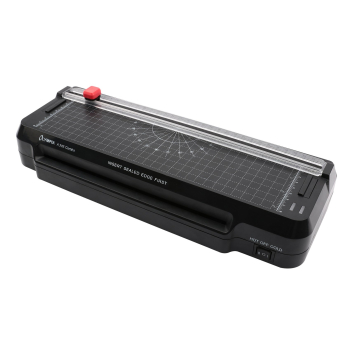 Olympia A 245 Combo Laminator na zimno/gorąco 300 mm/min Czarny