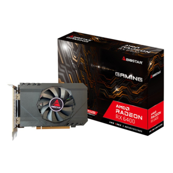 Karta graficzna BIOSTAR Radeon RX 6400 4GB GDDR6 (VA6406RA46)