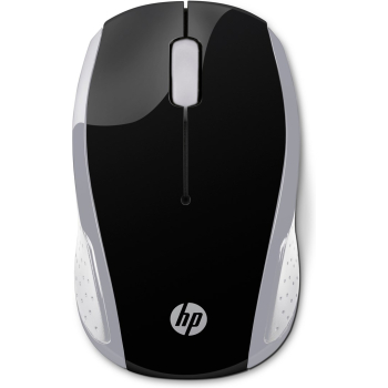 Mysz HP Wireless Mouse 200 Pike Silver bezprzewodowa srebrno-czarna 2HU84AA