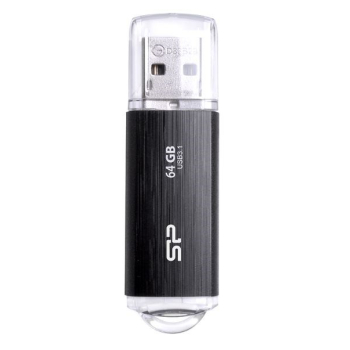 Pendrive Silicon Power Blaze B02 64GB USB 3.1 kolor czarny (SP064GBUF3B02V1K)