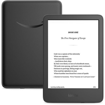 Ebook New Kindle (11th Generation) - 2024 release 6” glare-free 16GB Wi-Fi (Ad-supported) Black (WYPRZEDAŻ)