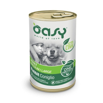 Oasy One Protein Adult Medium/Large Rabbit 400gr