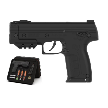 Pistolet na kule gumowe i pieprzowe BYRNA SD XL BLACK k.68 CO2-12g zestaw (SX68300-BLK-XL)