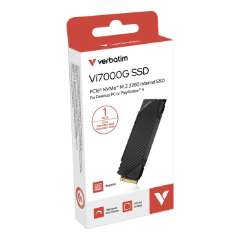Dysk SSD Verbatim Vi7000G 1TB M.2 PCIe Gen4 NVME 2280 (7400/5500 MB/s)