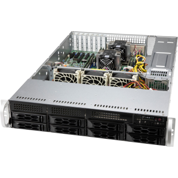 Supermicro CSE-LA25TQC-R609LP zabezpieczenia & uchwyty komputerów Stojak Czarny 600 W