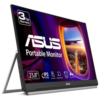 ASUS ZenScreen MB249C monitor komputerowy 60,5 cm (23.8") 1920 x 1080 px Full HD LED Czarny