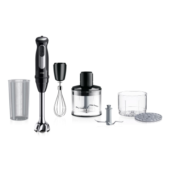 Blender ręczny Braun Domestic Home, stal nierdzewna, 1.000 Watt, 25 prędkości, Turbo (0X22111504)