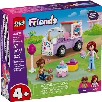 LEGO Friends 42675 Samochód dostawczy z tortem w kształcie jednorożca