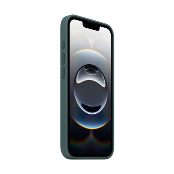 Silikonowe etui Apple iPhone 16e – Jezioro Zielone | Jabłko