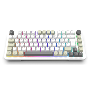 INCA Gaming Tastatur RGB/GraySwitch/USB-C/BT   2.00m    weiĂź