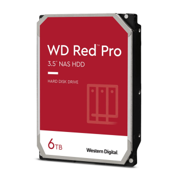 Dysk HDD WD Red Pro WD6005FFBX (6 TB ; 3.5"; 256 MB; 7200 obr/min)