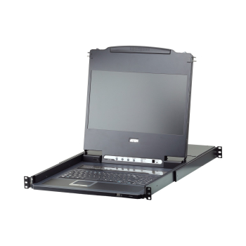 ATEN CL6708MW przełącznik KVM Możliwości montowania w stelażu Czarny