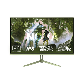 Arozzi | Nova | 27 " | IPS | QHD | 16:9 | 260 Hz | 1 ms | 2560 x 1440 pixels | 350 cd/m2 | HDMI ports quantity 2 | Forest Green