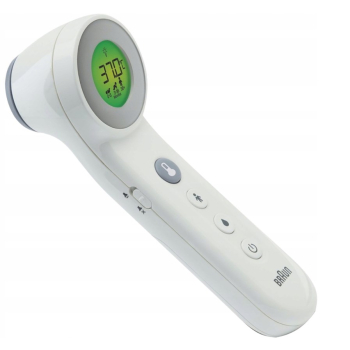 Termometr bezdotykowy Braun Age Precision BNT400 (Bezdotykowy, Pomiar kontaktowy; kolor biały)