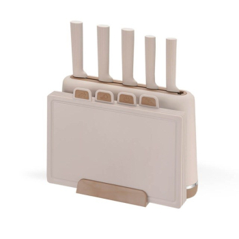 Zestaw noży i desek MR-1412-BEIGE MAESTRO