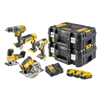 DeWALT DCK500P3T-QW zestaw combo elektronarzędzi Bateria
