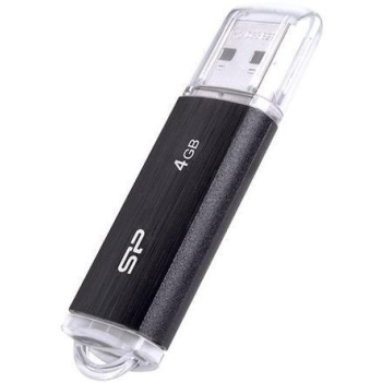 Pendrive Silicon Power Ultima U02 4GB USB 2.0 kolor czarny (SP004GBUF2U02V1K)