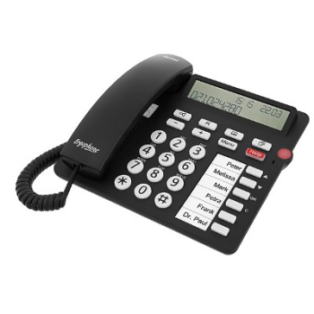 tiptel Ergophone 1300, telefon z dużym kluczem,