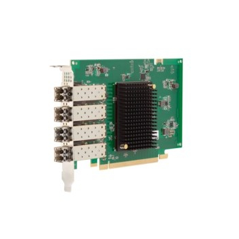 Broadcom (Emulex) Fibre Channel HBA 4xPort 32GFC Short Wave Optical LC SFP+ PCIe Gen4 x8 Gen7 LPE35004-M2