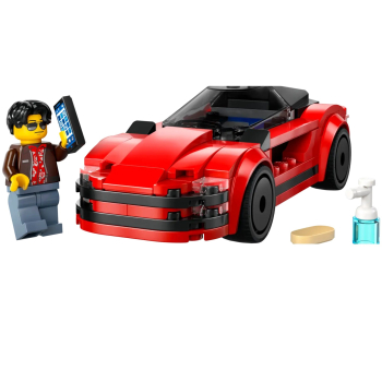 LEGO CITY 60448 Czerwony samochód sportowy