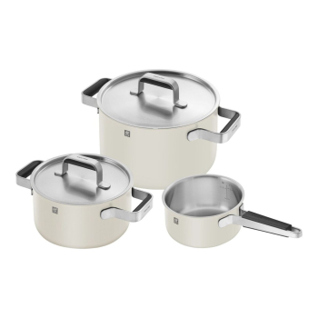 ZWILLING PURE Zestaw 3 garnków