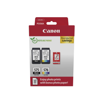 Patrone Canon PG-575/CL-576    BK,C,M,Y