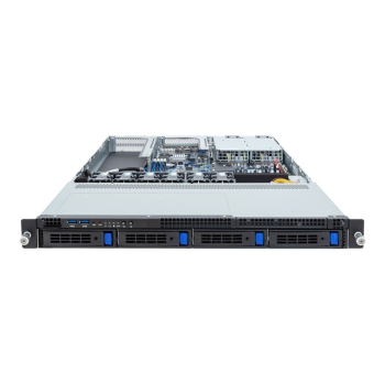 Platforma Gigabyte Rack (1U) R133-X13-AAB1 Intel E-24XX (4x 3,5" SATA HS, 1xM.2, 2x1Gbe, IPMI, 1+1 800W)