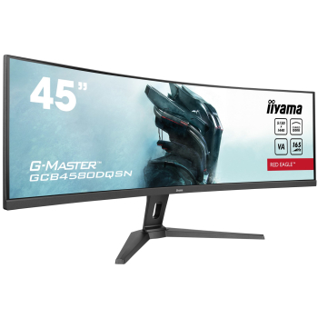 iiyama G-MASTER RED EAGLE CURVED monitor komputerowy 114,3 cm (45") 5120 x 1440 px Dual QHD LED Czarny