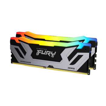 KINGSTON DDR5 48GB 8400MT/s CL40 CUDIMM (Kit of 2) FURY Renegade RGB Silver XMP