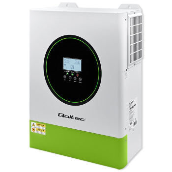 Hybrydowy inwerter solarny Qoltec Off-Grid 11000W | 160A | 48V | MPPT | BMS | Sinus | opcja Wi-Fi | Power Factor 1.0