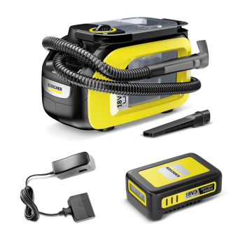 Akumulatorowy odkurzacz piorący KARCHER SE 3-18 Compact Battery Set - 1.081-502.0 (OUTLET)